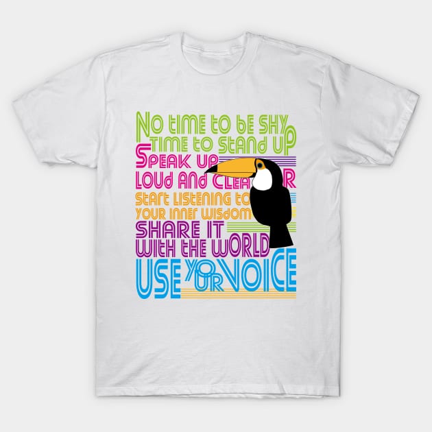 TUCAN speaks loud and clear T-Shirt by flyinghigh5